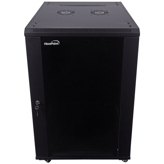 NavePoint 27U Wall Mount Server Rack